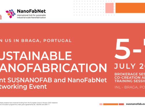 ASINA at SUSNANOFAB and NanoFabNet networking event on Sustainable Nanofabrication